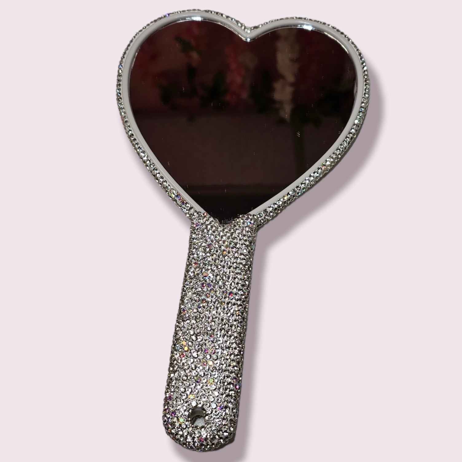DIESEL☆ Mirror charm with glossy finish ピンク Retired Pandora Purple and Pink Swirl Charm :: Murano Glass
